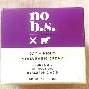 No B.S. face cream - Day+Night with hyaluronic acid